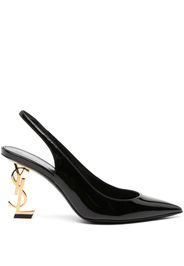 Saint Laurent Opyum 105mm slingback pumps - Nero