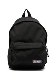 SAINT MXXXXXX logo-patch backpack - Nero