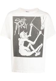 SAINT MXXXXXX T-shirt con stampa grafica - Bianco