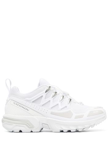 Salomon S/Lab logo-patch lace-up sneakers - Bianco