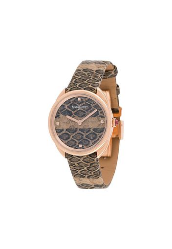 Snakeskin Cuir 30mm watch