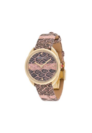 snakeskin effect watch