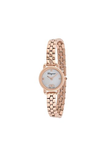 Varina textured-strap watch