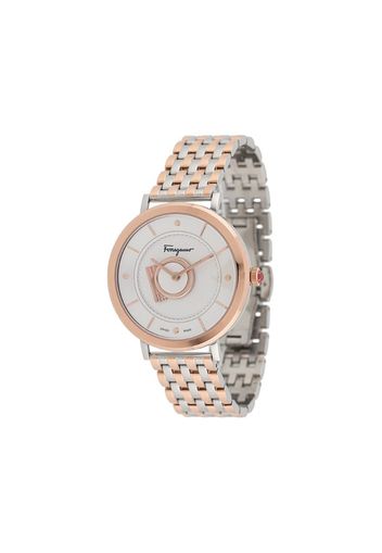 Minuetto two-tone watch