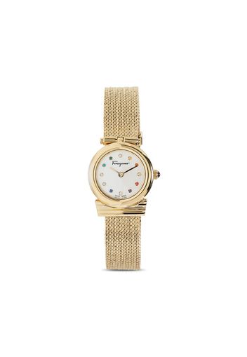 Salvatore Ferragamo Watches Gancini quartz 22mm - Oro