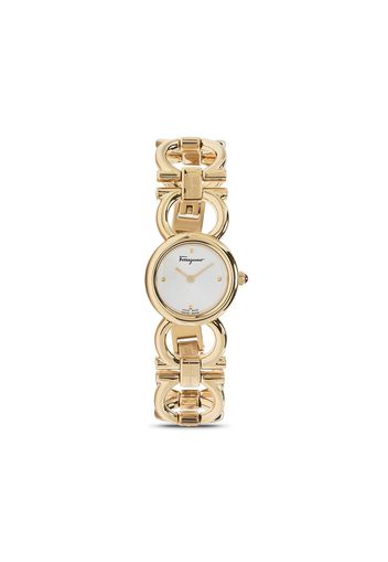 Salvatore Ferragamo Watches Gancini quartz 22mm - Oro