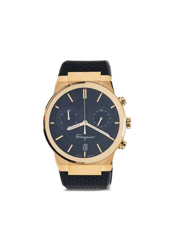 Salvatore Ferragamo Watches Orologio Sapphire Chronograph 40mm - Blu