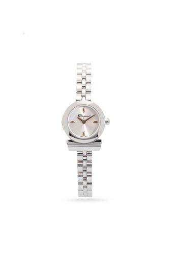 Salvatore Ferragamo Watches WATCH GANCINI RESTYLE 225MM QTZ CSS DWHITE SILVER IP5N DE - Argento