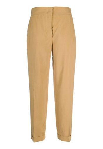 straight-leg trousers