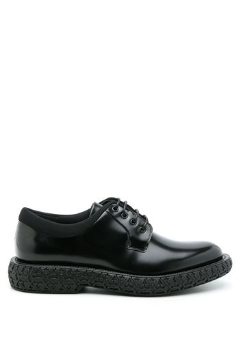 Salvatore Ferragamo Derby Mark in pelle - Nero