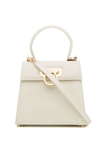 Salvatore Ferragamo Borsa tote Iconic piccola - Bianco