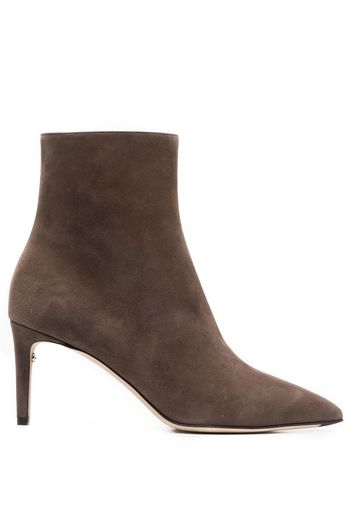 Salvatore Ferragamo Bootie suede ankle boots - Marrone