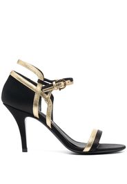 Salvatore Ferragamo Summer satin sandals - Nero