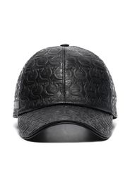 Salvatore Ferragamo SF AO TONAL LOGO BASEBALL CAP BLACK - Nero