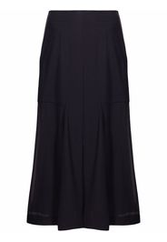 Salvatore Ferragamo high-waisted midi skirt - Nero