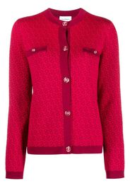 Salvatore Ferragamo Gancini-motif cardigan - Rosa