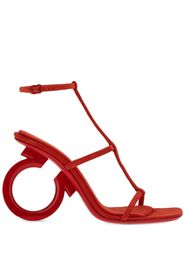 Salvatore Ferragamo Aglalia X5 heeled sandals - Rosso