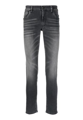 Salvatore Santoro faded skinny jeans - Nero