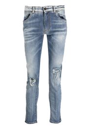 Salvatore Santoro low-rise skinny jeans - Blu