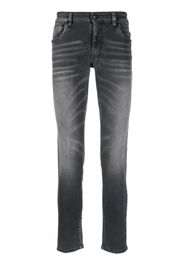 Salvatore Santoro faded skinny jeans - Nero