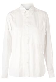 Salvy pleat detail shirt - Bianco