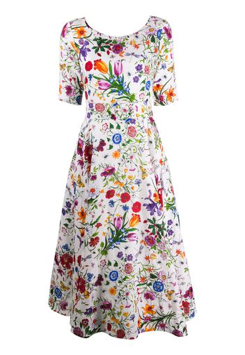 Aster floral print dress