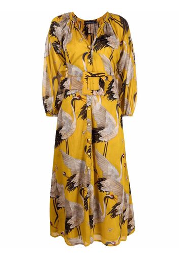 Samantha Sung Vestito Nina con stampa - Giallo