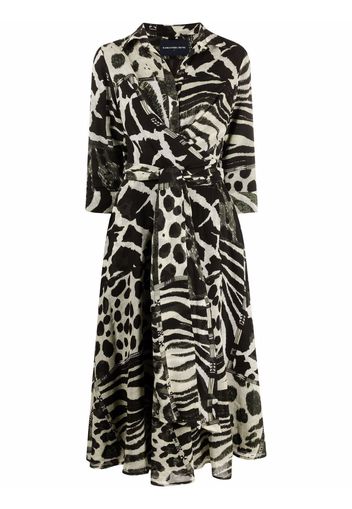 Samantha Sung animal-print dress - Verde