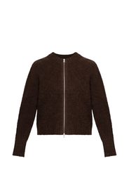 SAMSOE SAMSOE zip-up cardigan - Marrone