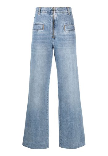 SANDRO Jeans a gamba ampia - Blu