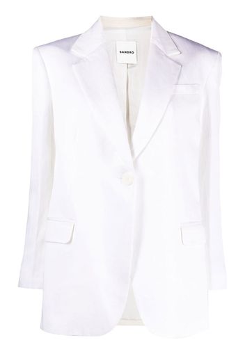 SANDRO Blazer monopetto - Bianco