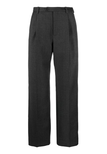 SANDRO Pantaloni sartoriali a righe - Grigio