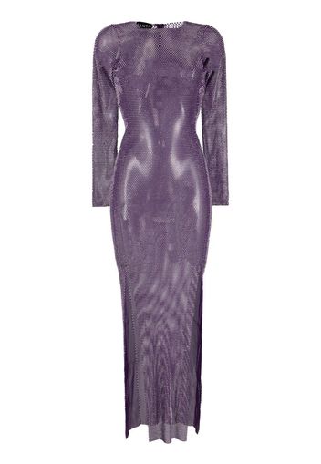 SANTA BRANDS Diamond sheer maxi dress - Viola