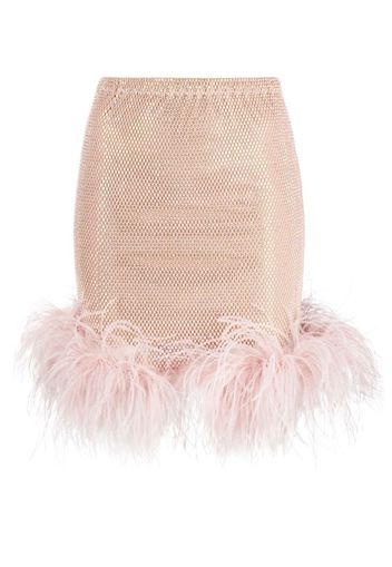 Santa Brands rhinestone-embellished mini skirt - Rosa