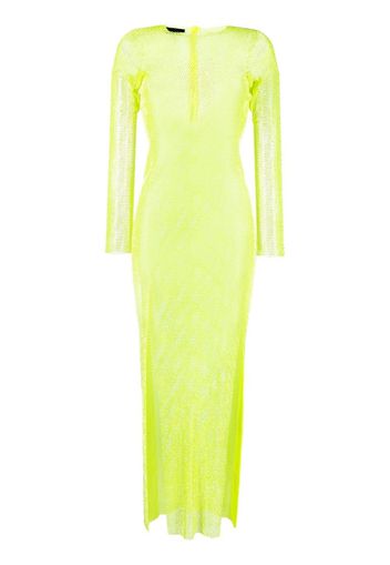 Santa Brands semi-sheer dress - Verde