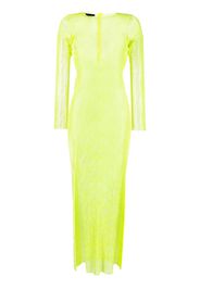 Santa Brands semi-sheer dress - Verde