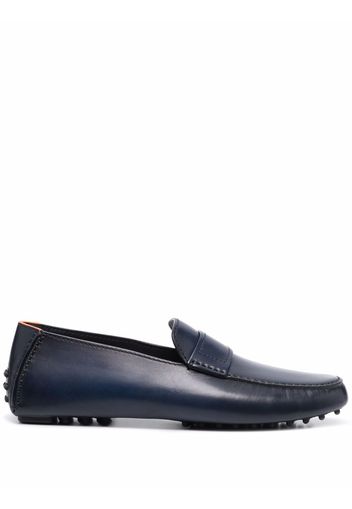 Santoni Diction driving shoes - Blu