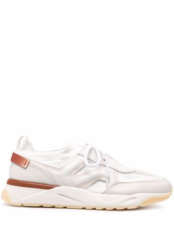 Santoni Deftness low-top sneakers - Bianco