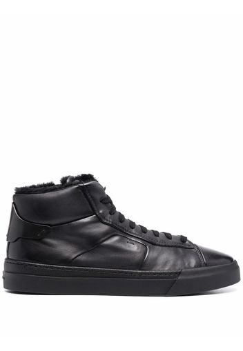 Santoni Sneakers in pelle - Nero