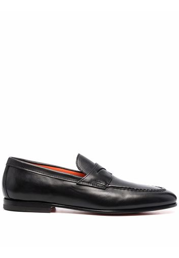 Santoni Mocassini in pelle - Nero