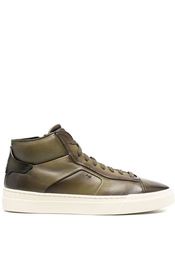 Santoni hi-top sneakers - Verde