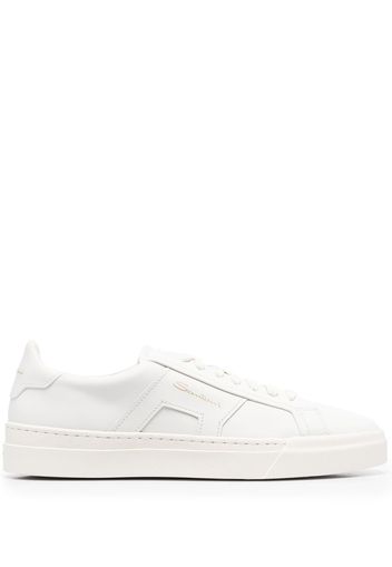 Santoni Double Buckle low-top sneakers - Bianco