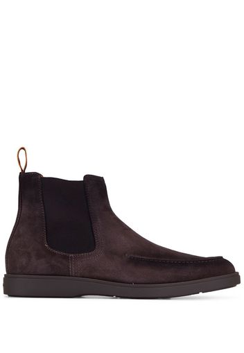 Santoni suede Chelsea boots - Grigio