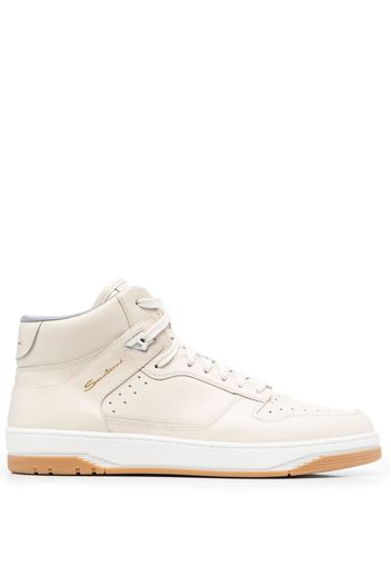 Santoni Sneak-Air high-top sneakers - Toni neutri