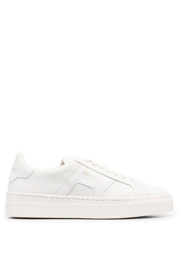 Santoni lace-up low-top sneakers - Bianco