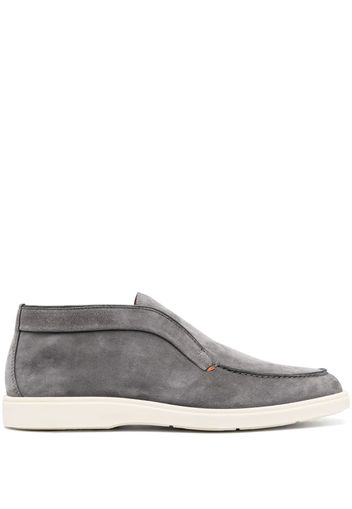 Santoni Stivali con punta smussata - Grigio