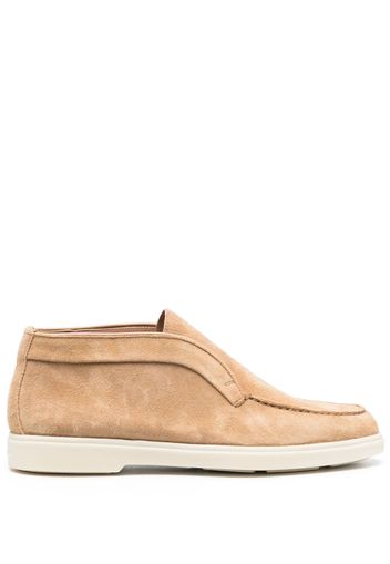 Santoni suede desert boots - Toni neutri