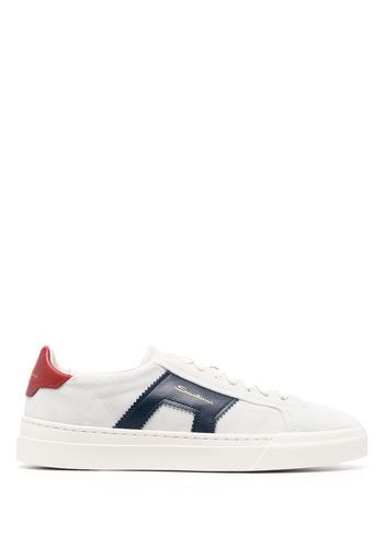 Santoni Double Buckle low-top sneakers - Blu