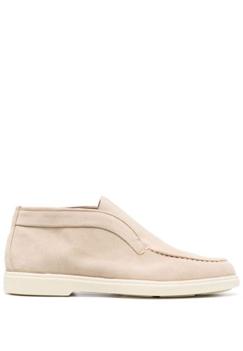 Santoni suede slip-on loafers - Toni neutri