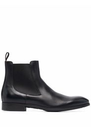 Santoni leather Chelsea boots - Nero